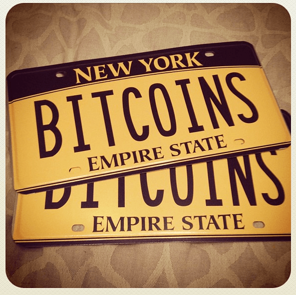 bitcoin license plate