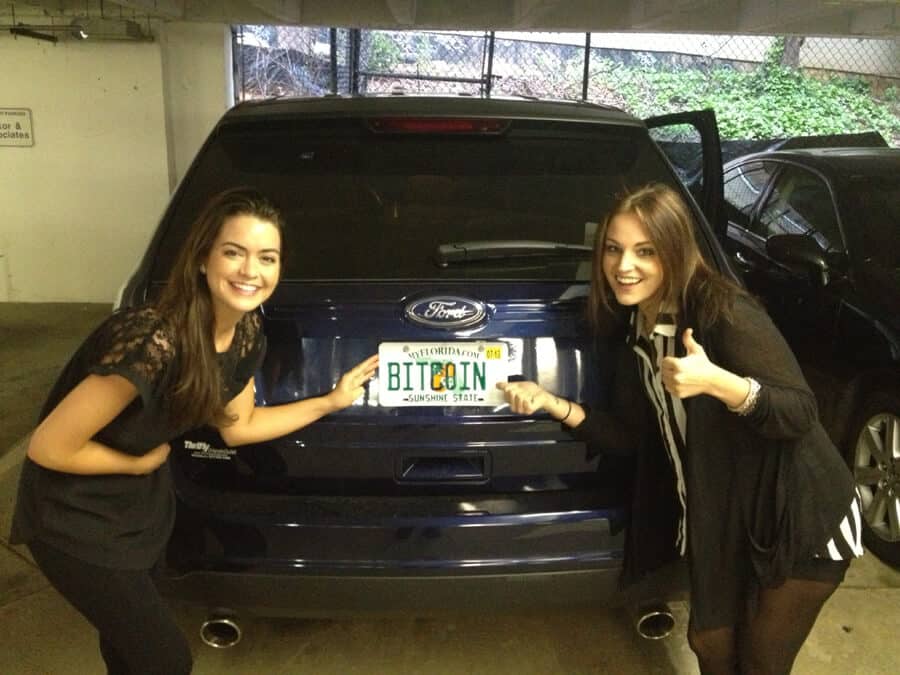 21+ Bitcoin License Plate Pics