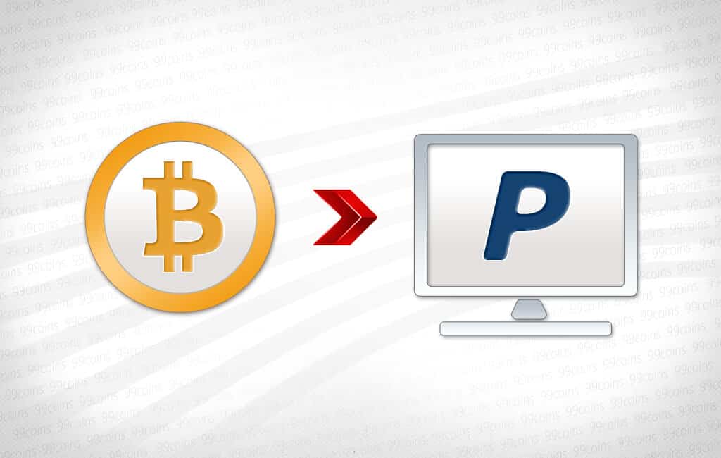 How to convert bitcoin to cash using paypal