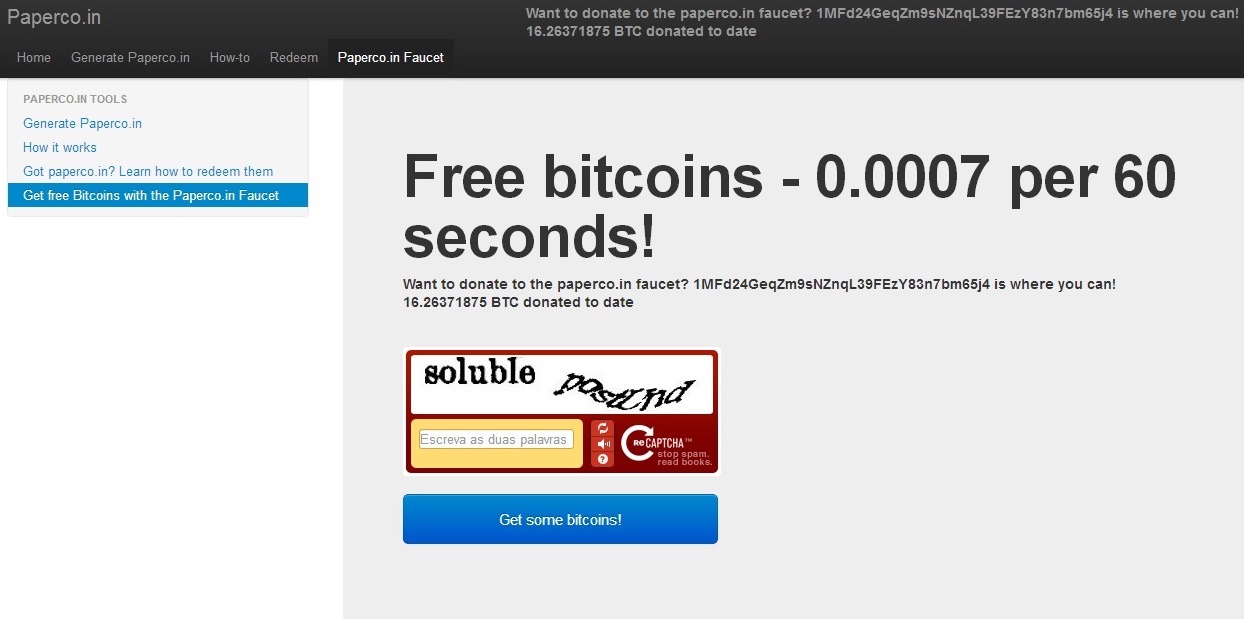 free bitcoins websites