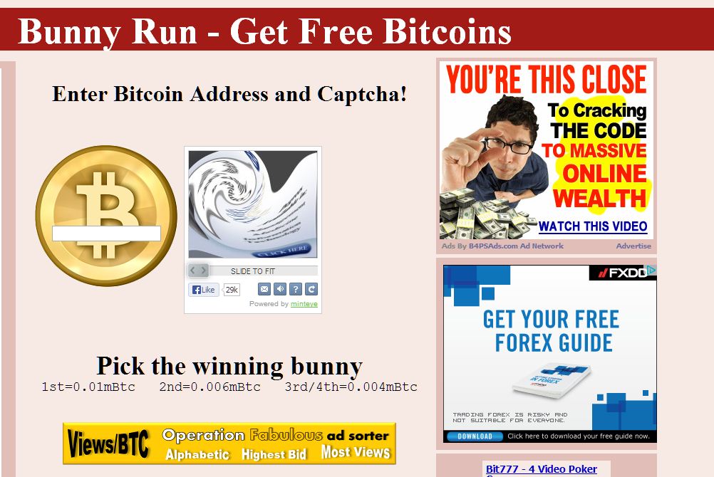 bunny run bitcoin