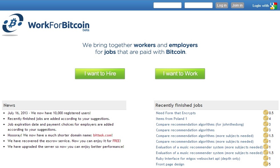 work online get paid in bitcoins