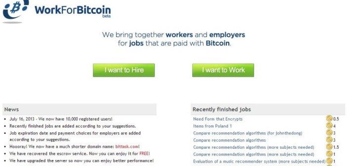 Looking To Work And Get Paid In Bitcoin Here Are Six - 
