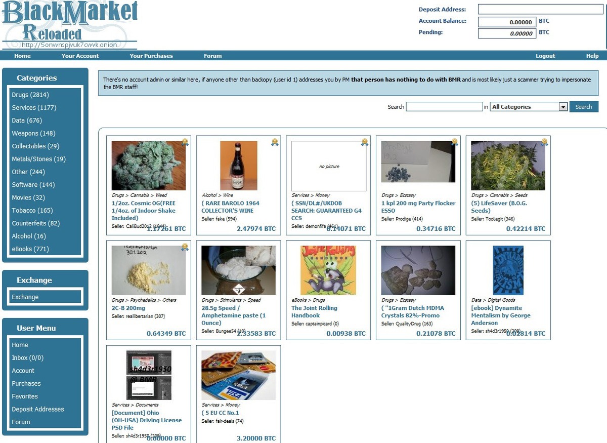 List Of Darknet Drug Markets