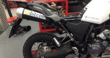 Motorcycle adventure will set up Bitcoin exchanges in Africa