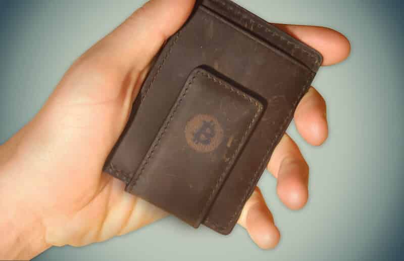 Bitcoin wallet front