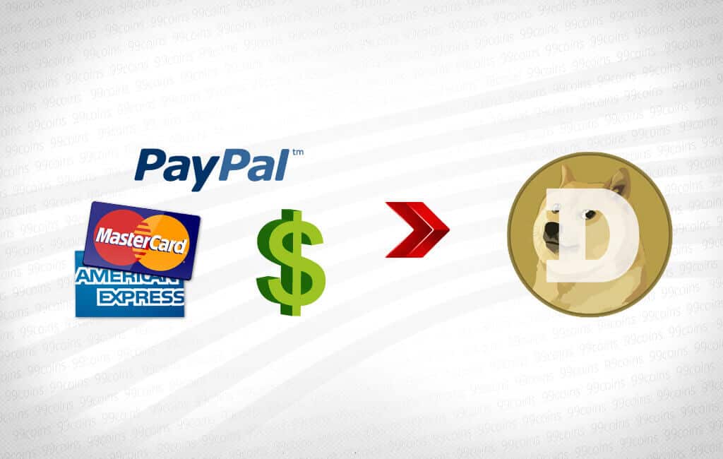 Buy Dogecoin with paypal