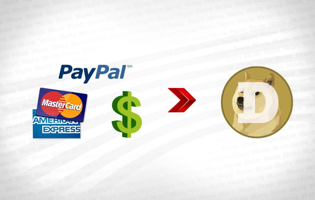Buy Dogecoin with paypal