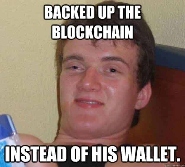 Bitcoin Backup