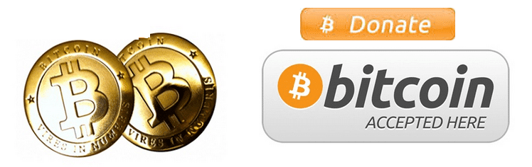 Bitcoin donation button and script download