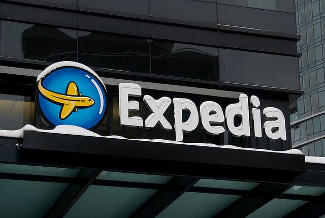 expedia bitcoin flights