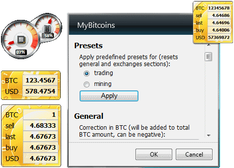 bitcoin desktop gadget