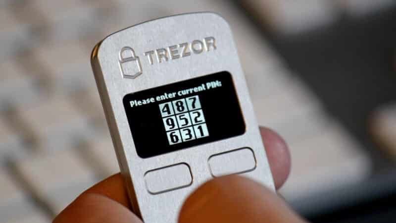 trezor na bitcoin