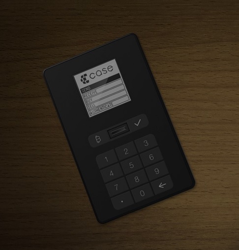 A physical Bitcoin wallet with biometric authentication ...