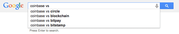 coinbse vs circle