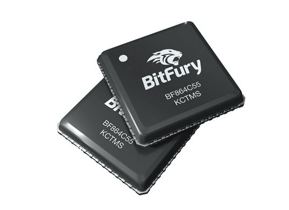 Bitfury mining chip