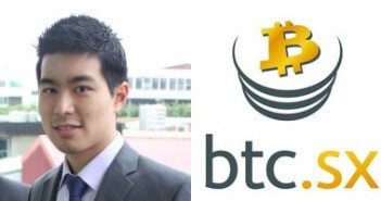 CEO of BTC.sx, Joe Lee.