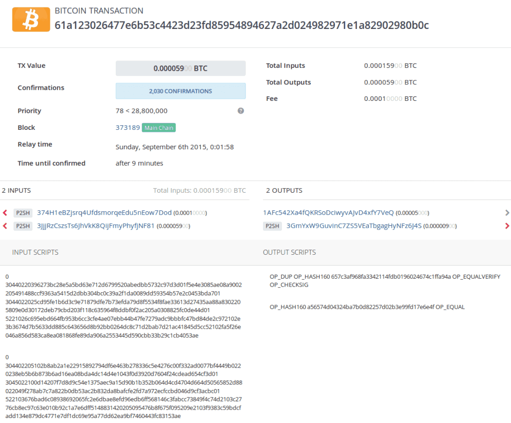 minimum bitcoin transaction