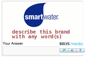 SolveMedia captcha