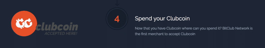who accepts clubcoin
