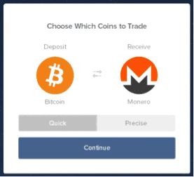 do you buyy monero with only bitcoins