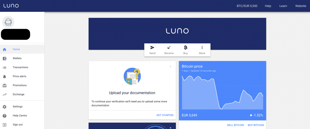 luno bitcoin app review