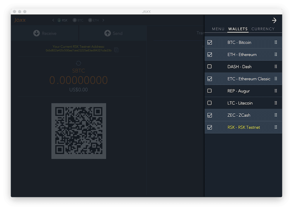 jaxx wallet bitcoin cash