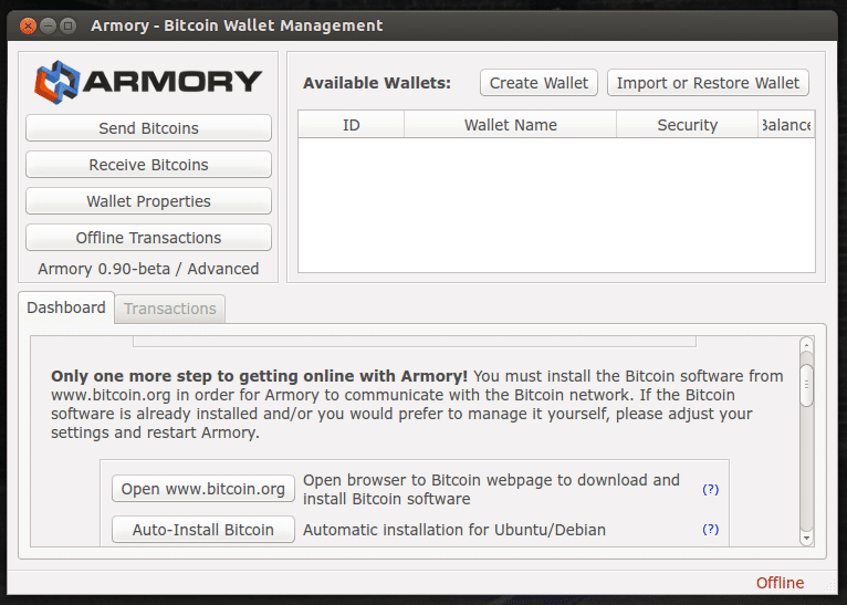 Bitcoin Armory