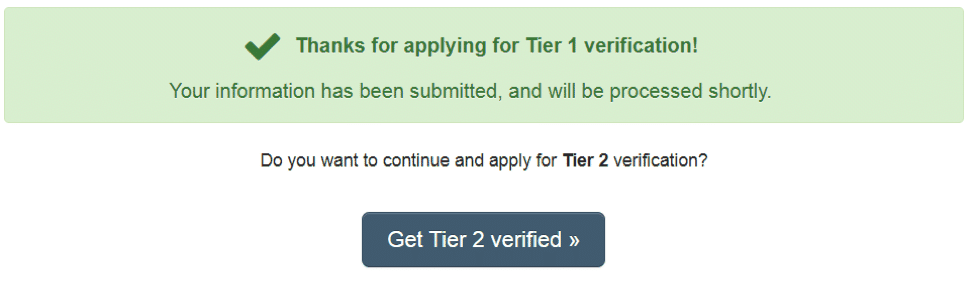 kraken verified