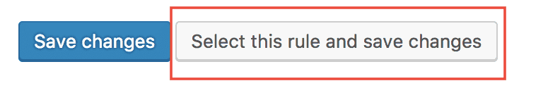 Select rule
