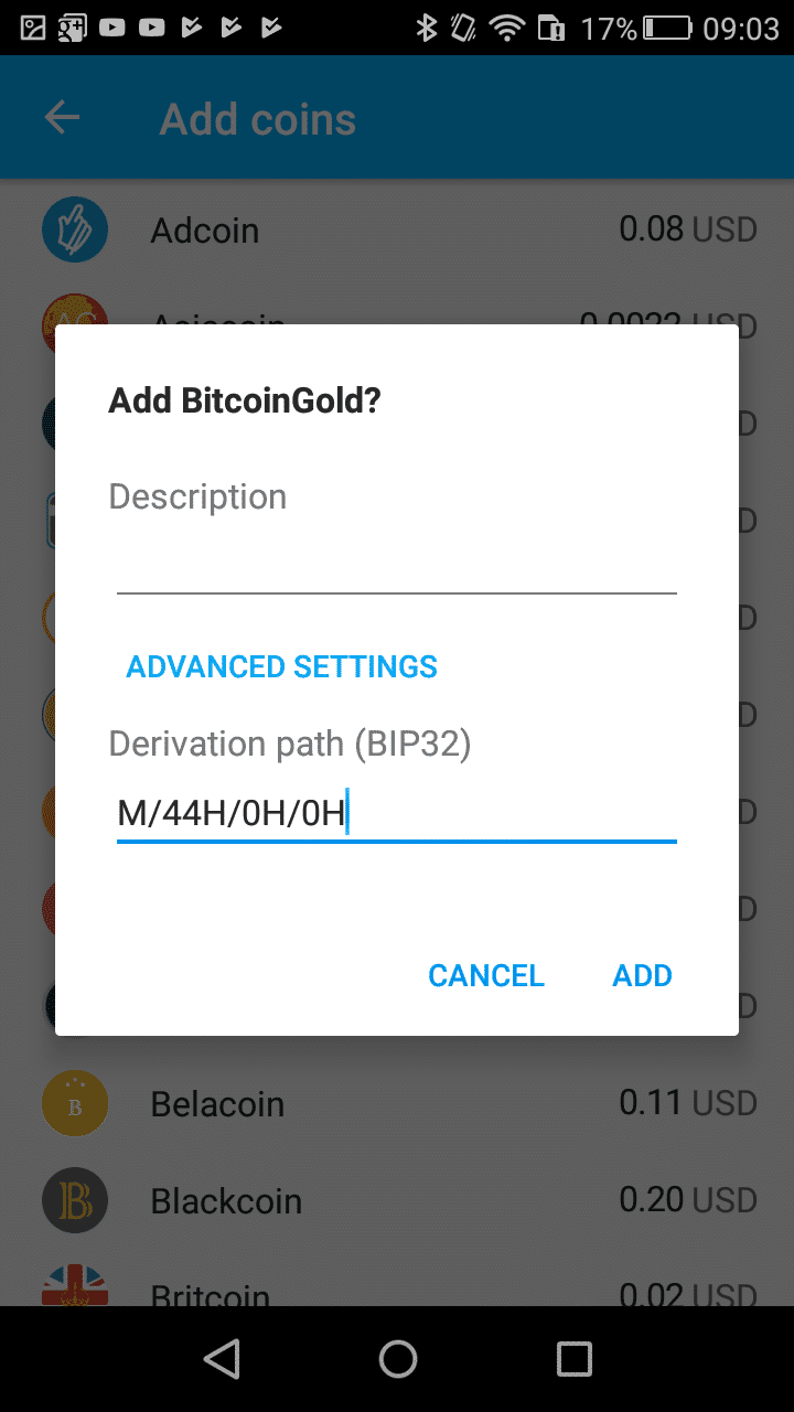 How to claim bitcoin gold from electrum wallet