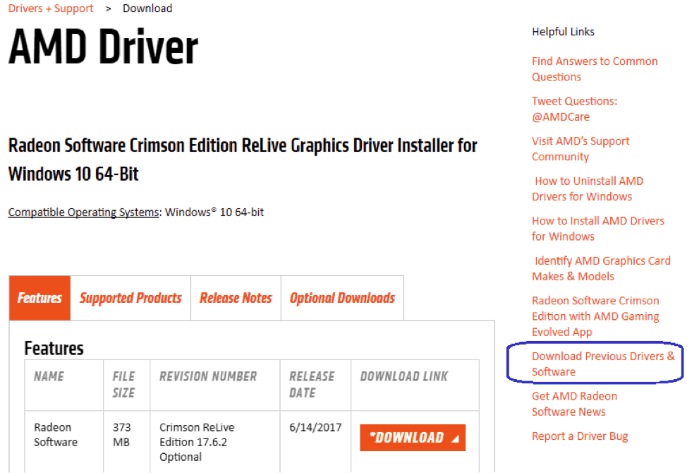 amd driver download