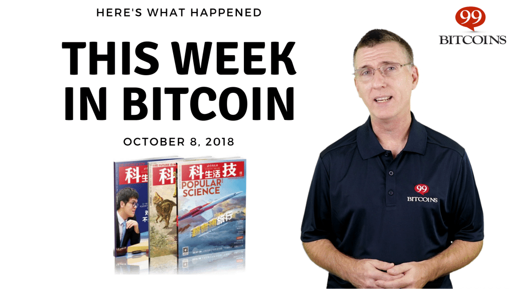 This week in Bitcoin Oct 8