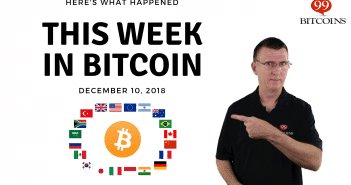Bitcoin News Summary – December 10, 2018 This week in Bitcoin Dec10