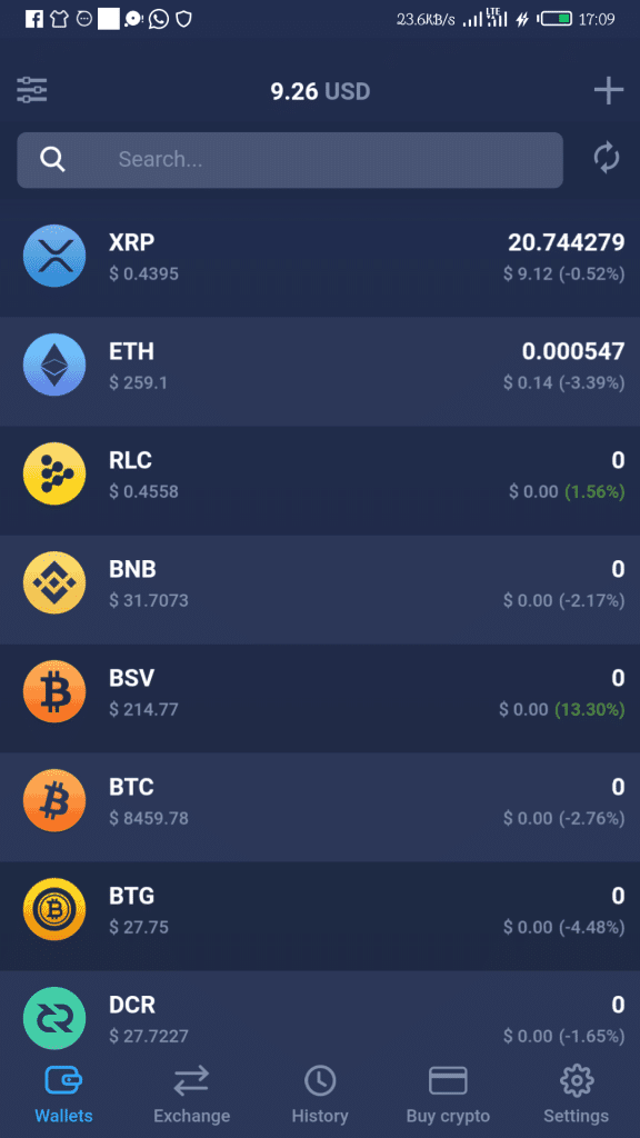atomic swaps within a wallet