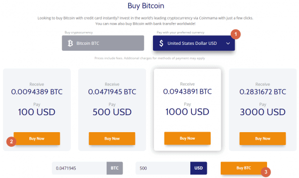 how to buy bitcoin with credit