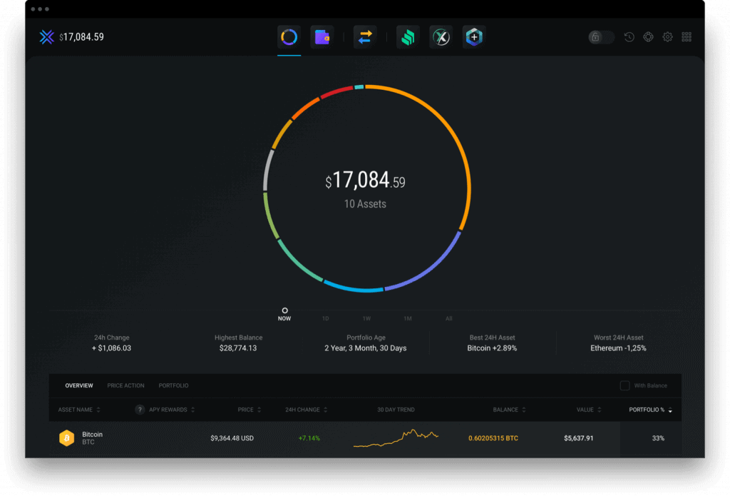 mass crypto wallet login