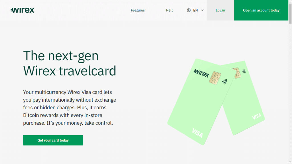 Wirex Cards To Be Launched in the US for Use With BTC, ETH, LTC