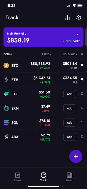 crypto portfolio tracker multiple accounts