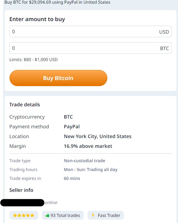 localcoinswap coin buying interface