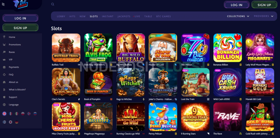 It’s slots galore at 7Bit Casino with thousands of options, including all of the latest releases from BGaming!