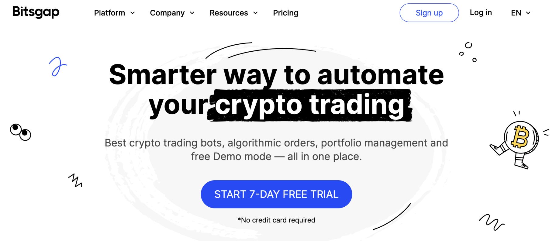 Bitsgap automated DCA trading