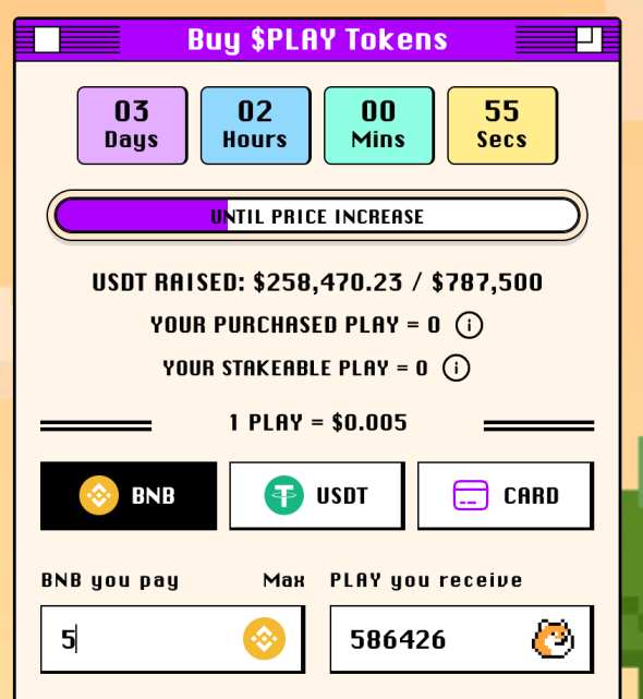 Buy PlayDoge tokens at presale 