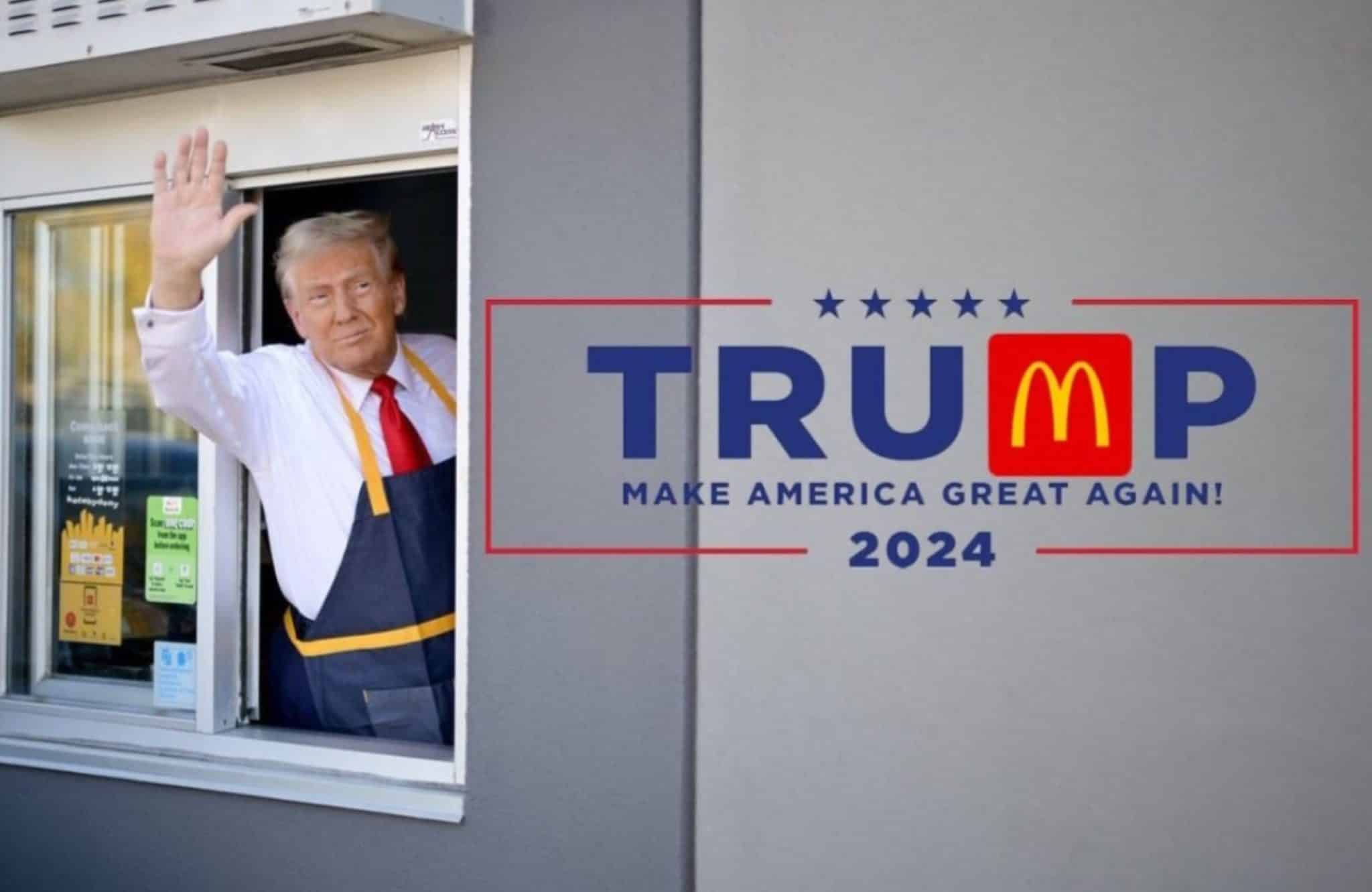 Trump McDonalds Staged!? Trump Victory Could Push Bitcoin to $100K and Drive Altcoins Higher