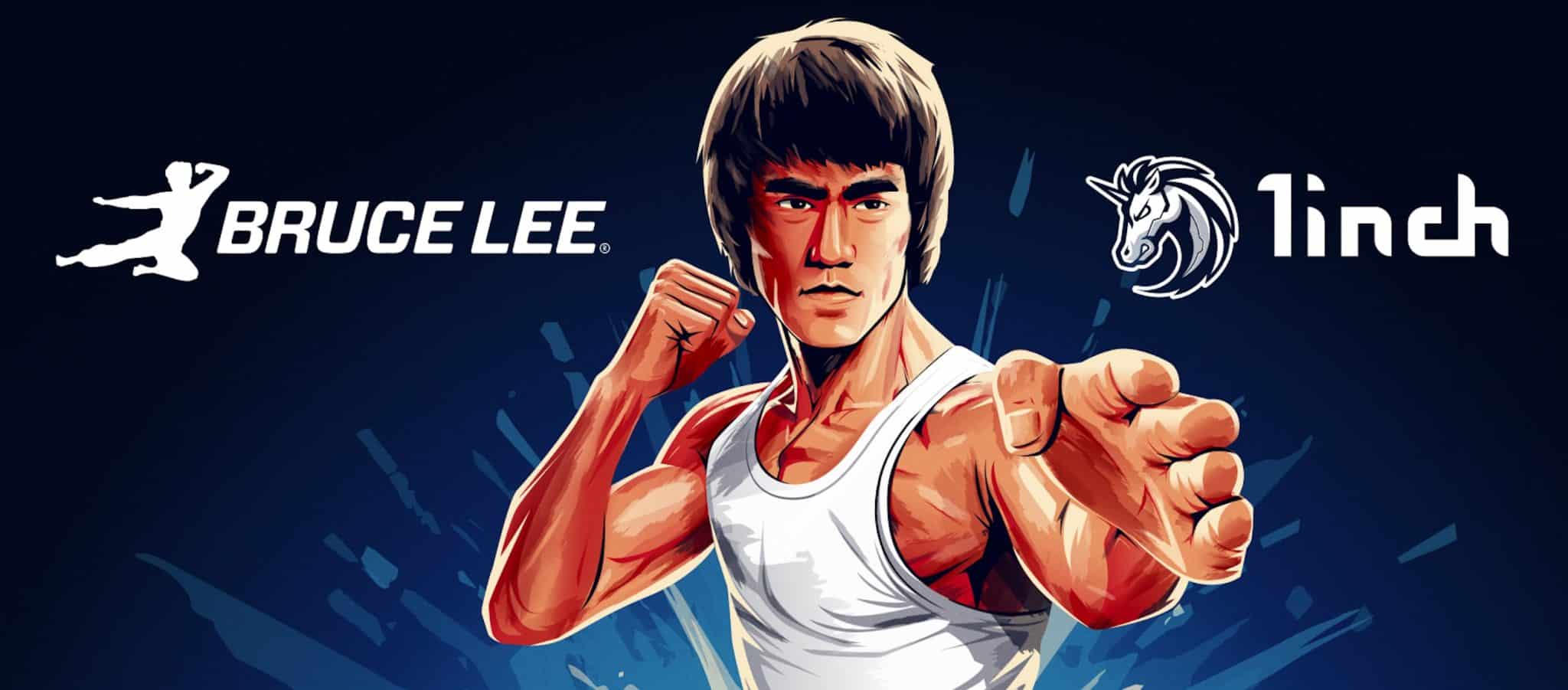 The 1inch partnership with the Bruce Lee Family, called 'Take Crypto seriousLee', aims to inspire the next gen of crypto enthusiasts and promote DeFi.