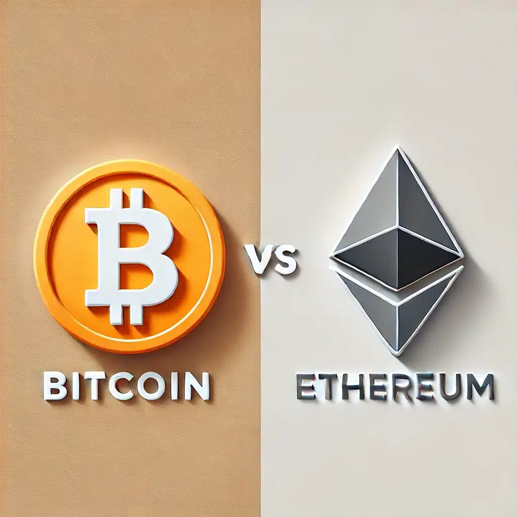 Bitcoin vs Ethereum