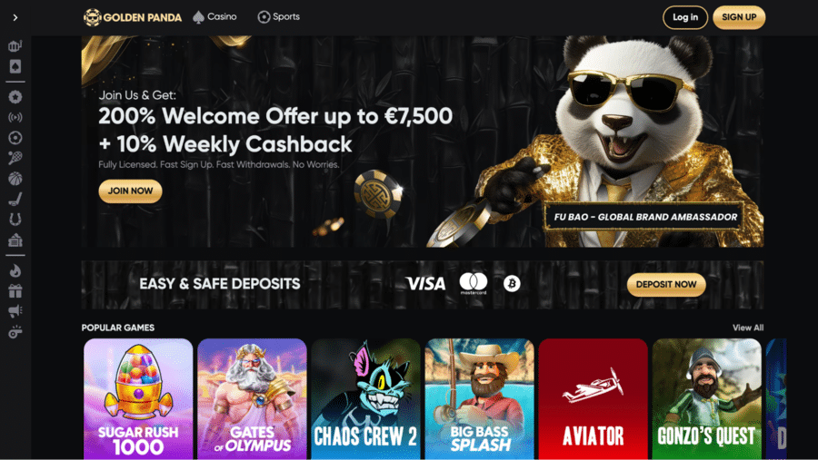 Golden Panda - Beste casino buitenland homepagina