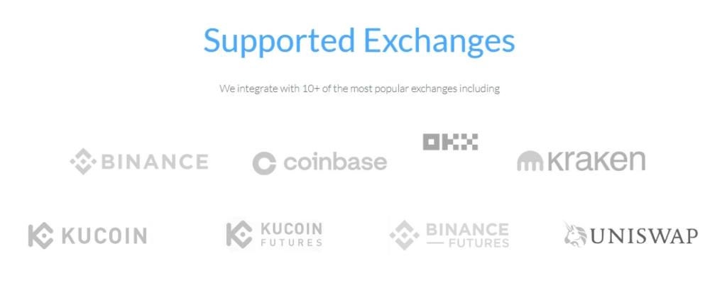 Coinrule supported exchanges