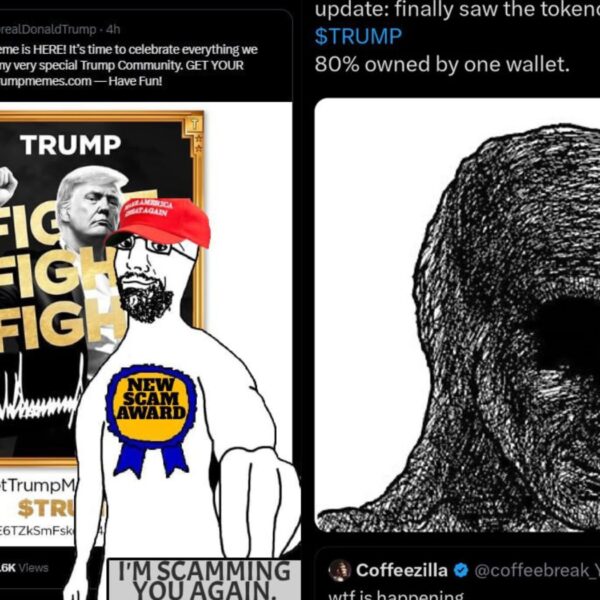 How Spectacular Will The $Trump Coin Rugpull Be?