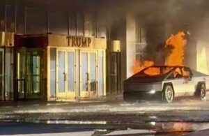 The first day of 2025 turned explosive in Las Vegas when a Tesla Cybertruck combusted outside the Trump International Hotel